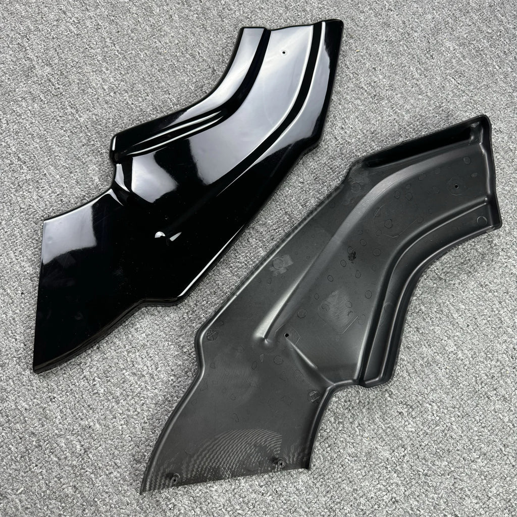 3-Piece Maxton Style Front Bumper Splitter for VW Golf MK7/MK7.5 R GTI GTD R-Line (2012-2019)