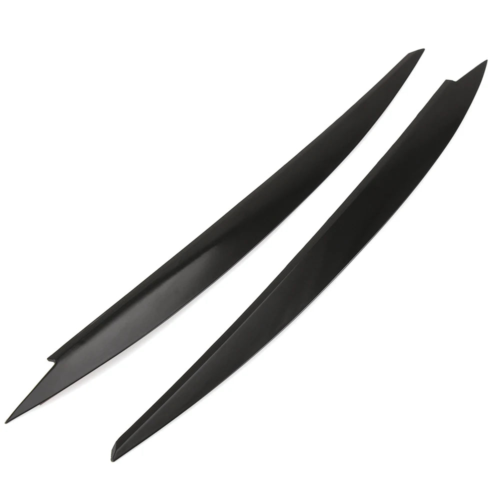 2-Piece Carbon Fiber Headlight Eyebrow Covers for VW Golf 7 GTI -R (2013-2017)