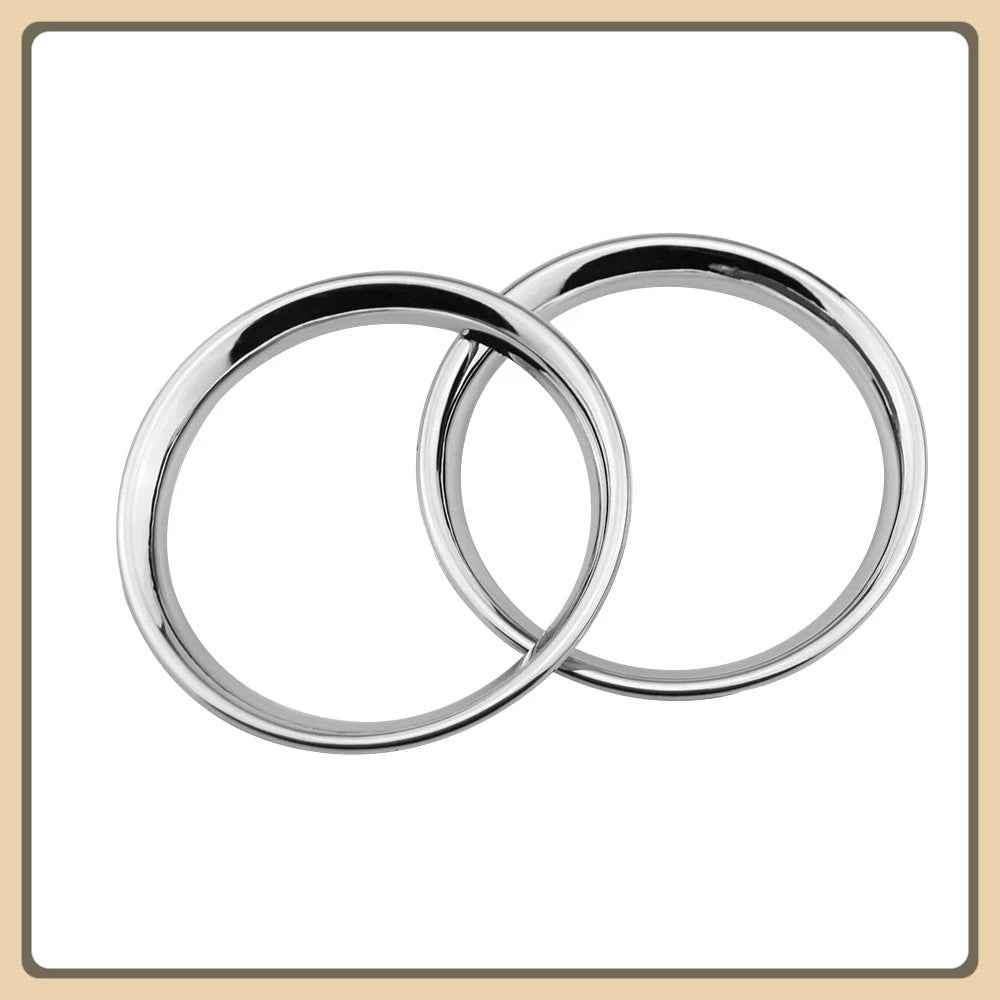 ABS Chrome Air Vent Trim Ring - Nissan Interior