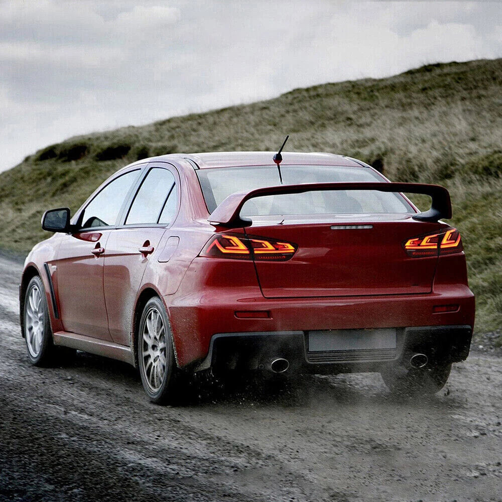 Dynamic LED Tail Light Assembly for Mitsubishi Lancer EVO-X (2008-2018)