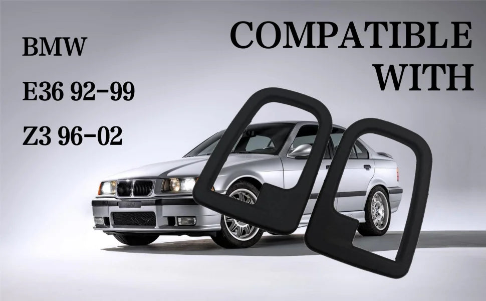 Car Interior Door Handle Covers Trim for BMW E36 and Z3 96-02