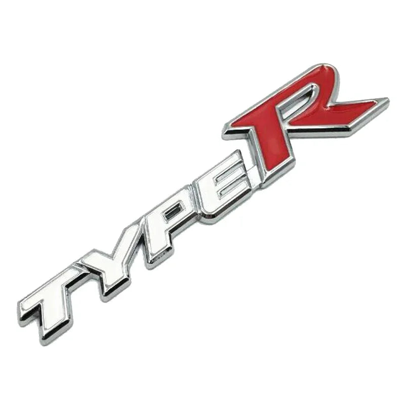 Metal Type R Emblem Badge for Honda
