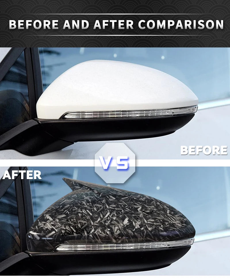 Mirror Cap Covers for VW Golf