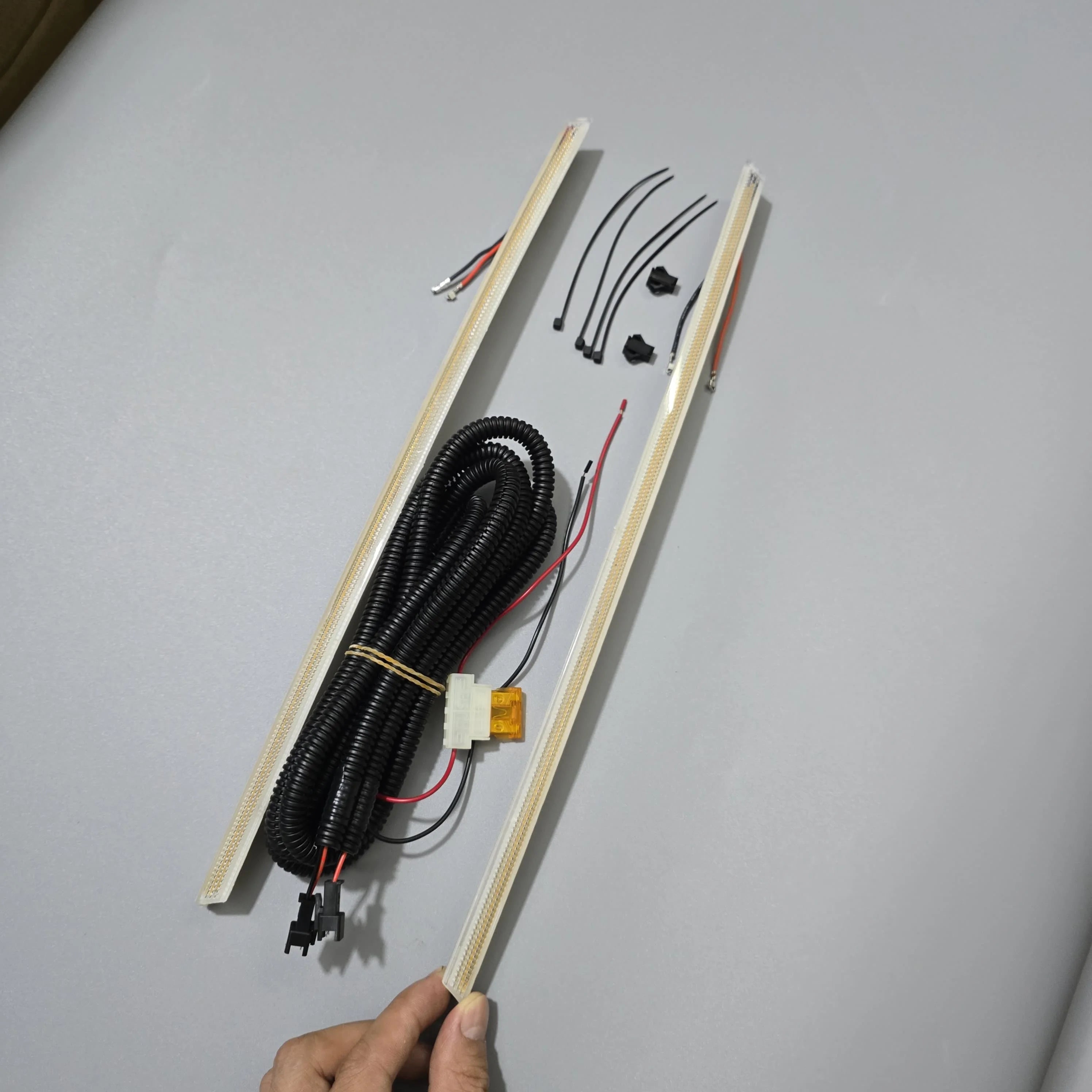 LED Front Bumper Grille Lights DRL for Volkswagen Golf MK7.5 GTI/GTD/R (2017-2020)