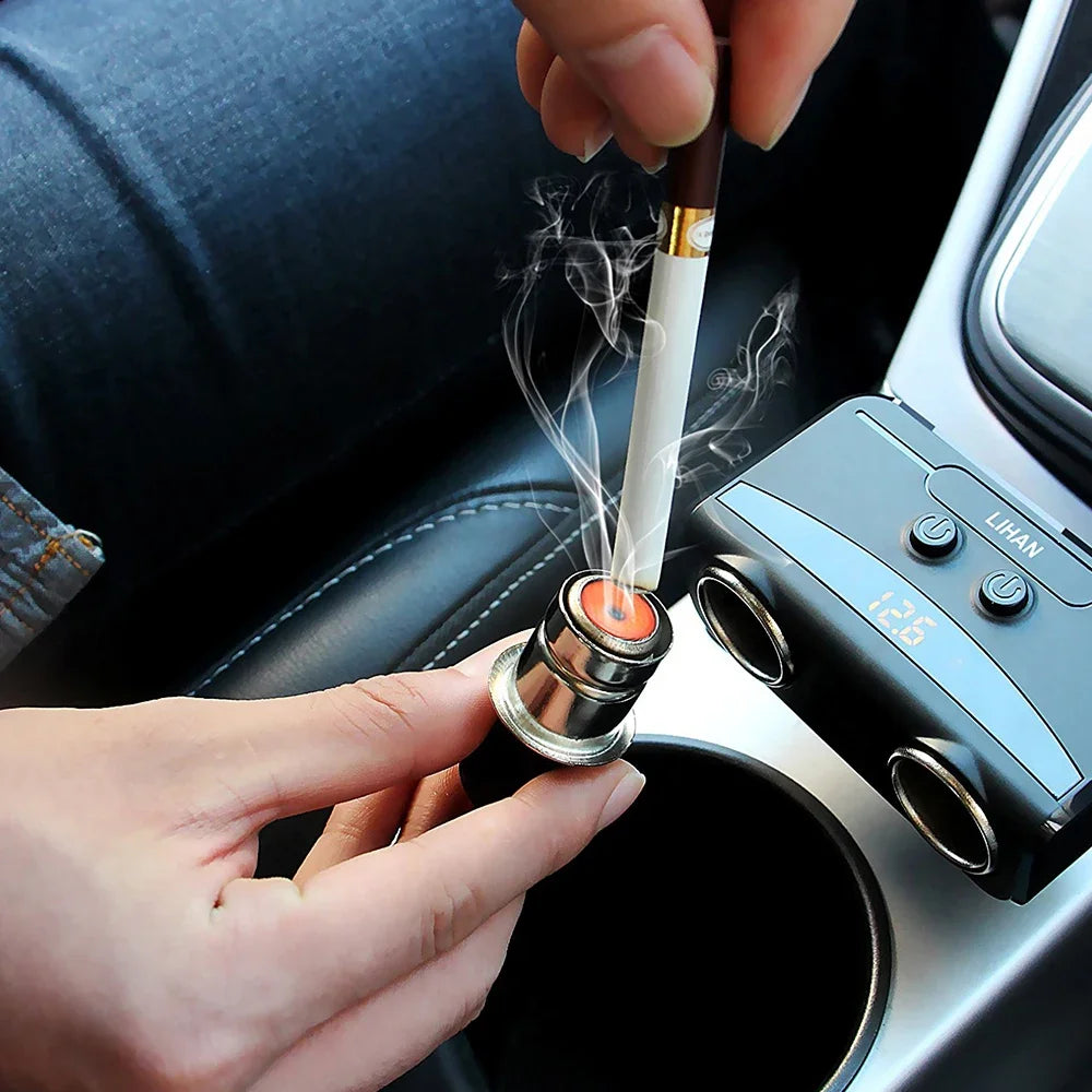 12V Mercedes-Benz Metal Flameless Car Cigarette Lighter