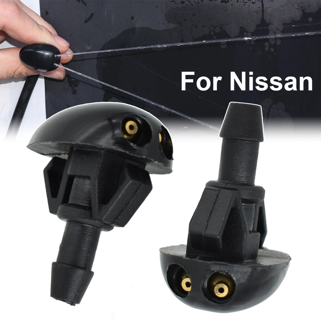 Front Windshield Wiper Washer Nozzle For Nissan