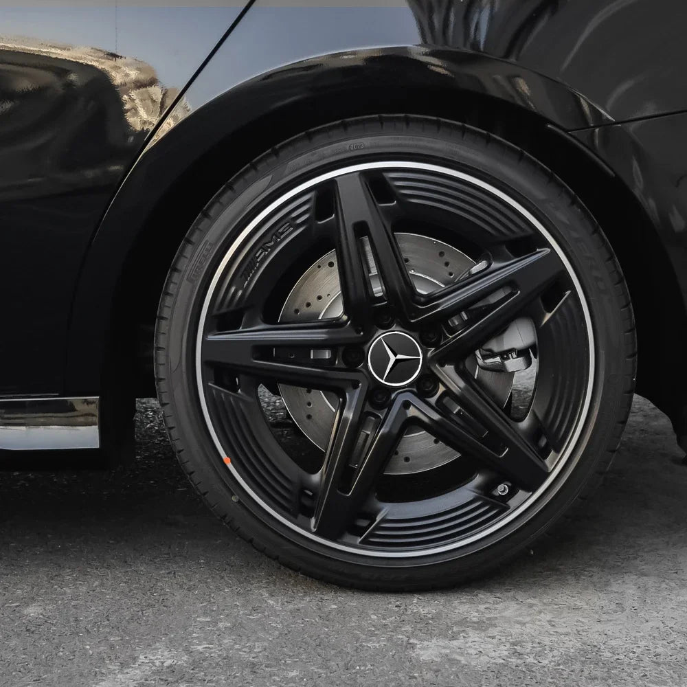 Mercedes-Benz 75mm Wheel Hub Center Cap Set (4-Piece)