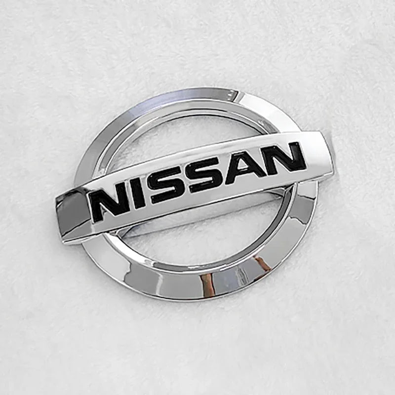 Durable ABS Front and Rear Emblem Badge Sticker for Nissan Models