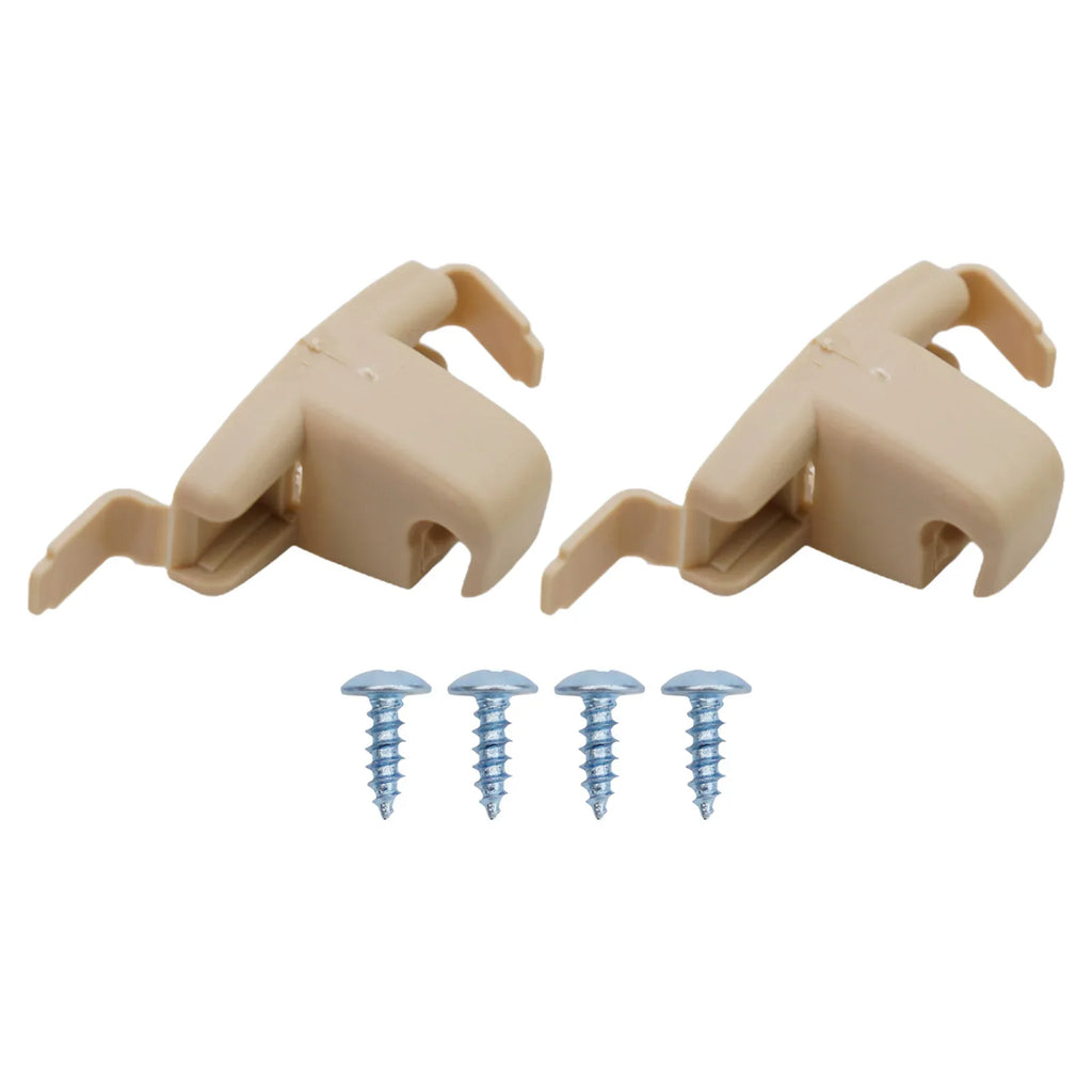 2x Sun Visor Clips Holder Bracket Mount For BMW 3 5 7 Series E46 E38 E39 E53 X-5