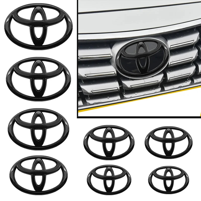 3D Toyota Car Emblem Badge