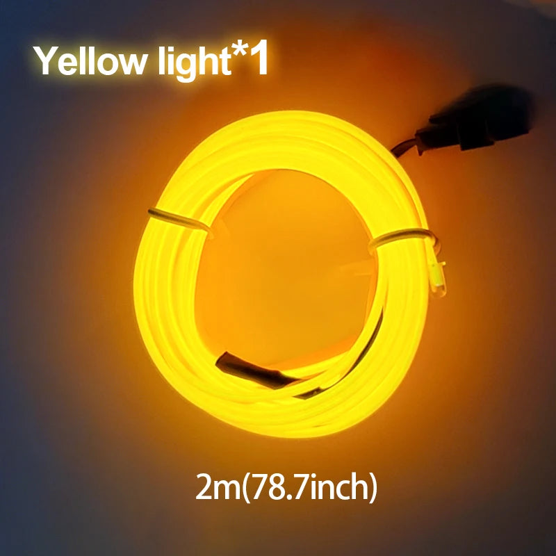 Motorcycle Neon Ambient Lighting Waterproof Kit