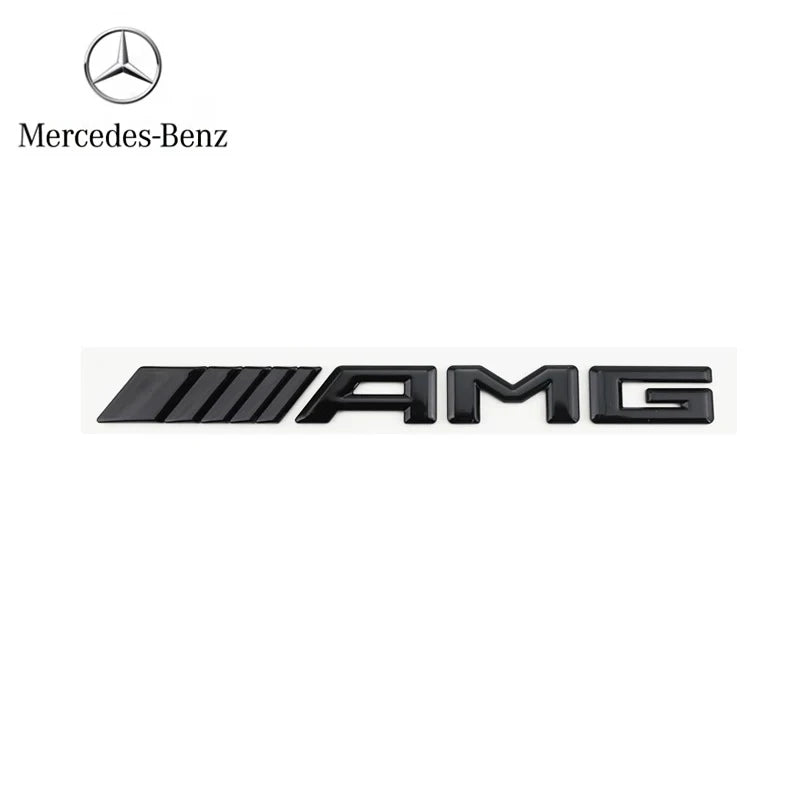 3D Metal AMG Rear Trunk Emblem for Mercedes-Benz