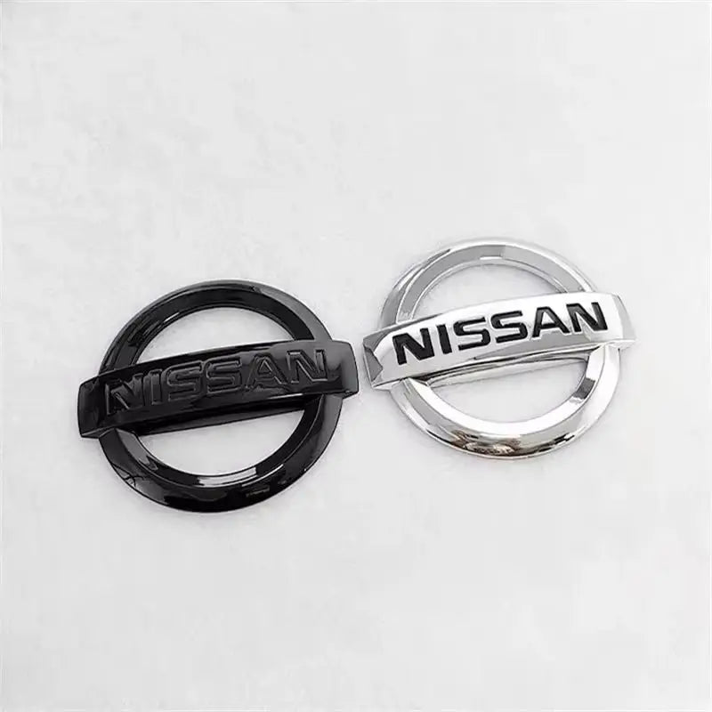 Durable ABS Front and Rear Emblem Badge Sticker for Nissan Models
