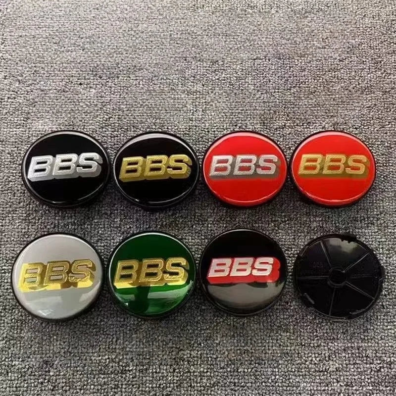 BBS Hub Center Cap Cover Set – Multiple Sizes