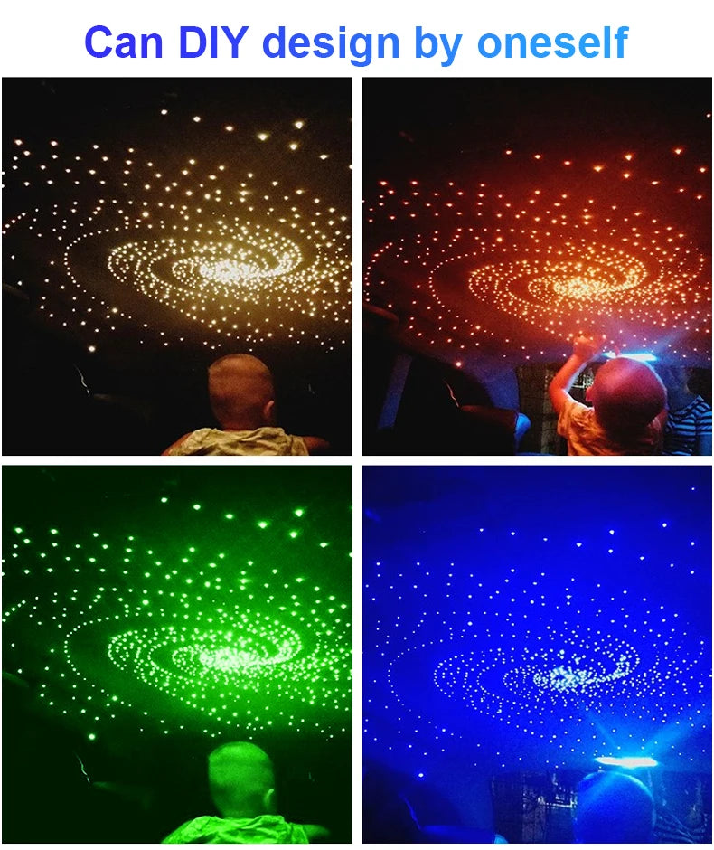 DIY 16W Car Starlight/ Sky Light RGB Interior Kit