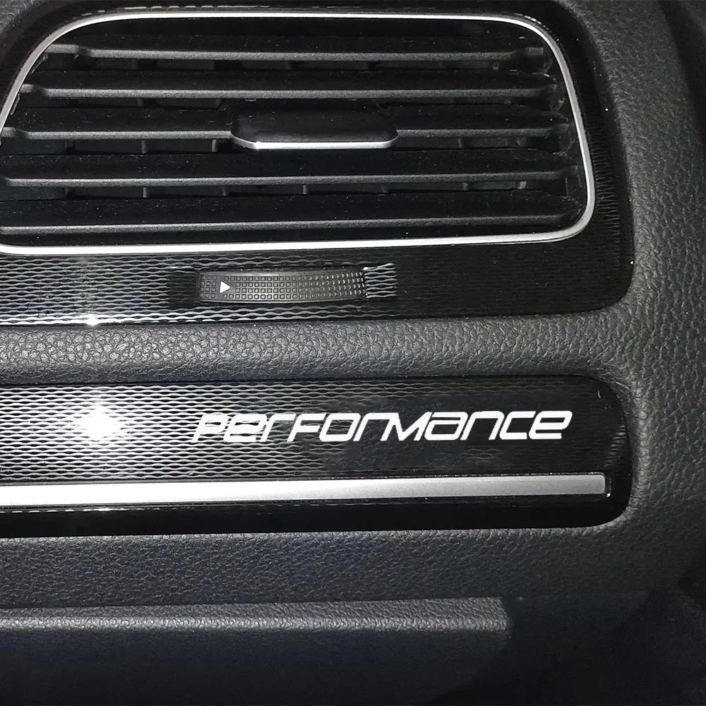 2pcs Performance Clubsport Stickers for Volkswagen Golf Series