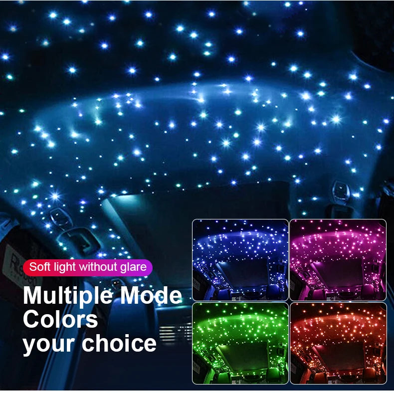 DIY 16W Car Starlight/ Sky Light RGB Interior Kit