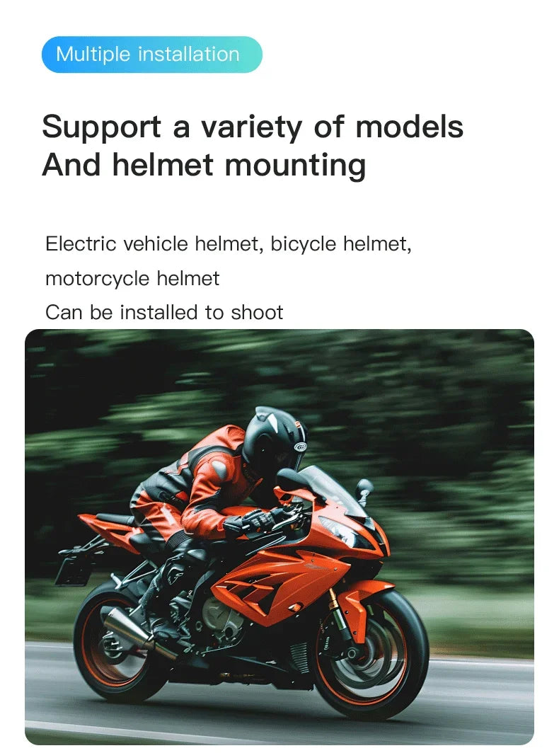 Mini 4K POV Body & Action Camera