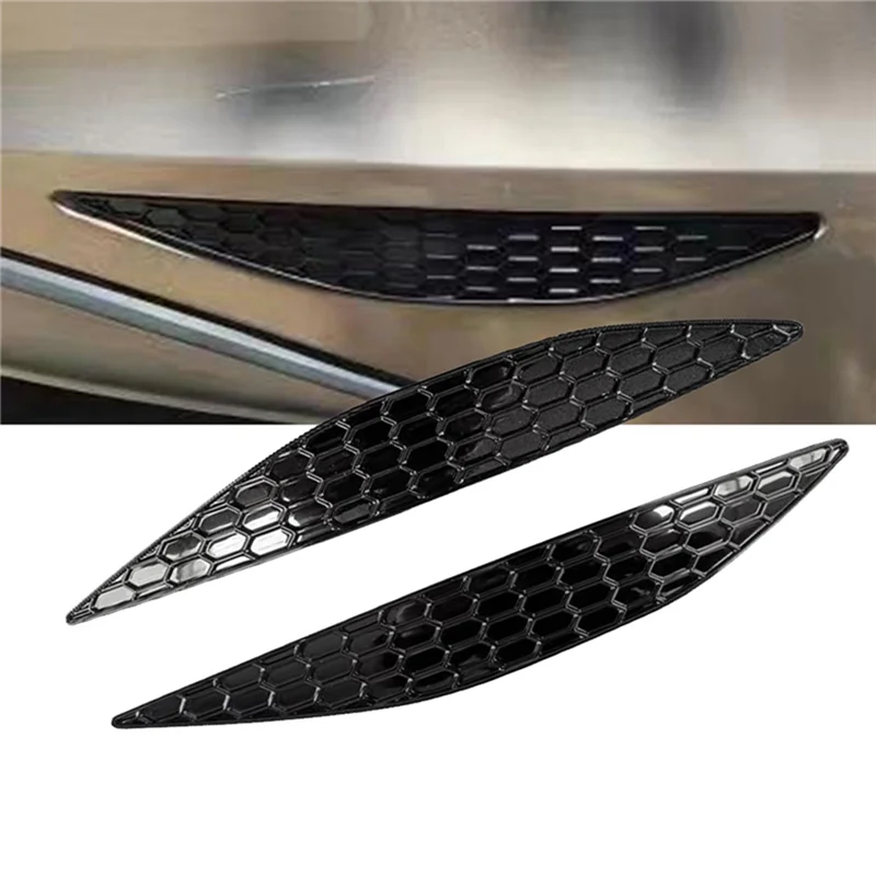 Rear Bar Honeycomb Reflector Cover Trim for VW Golf 7 GTI MK7 (2014-2018)