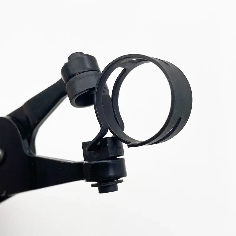 100-Piece Black Metal Hose Clamp Set 6mm-22mm for Fuel, Oil, Water and Vacuum Lines