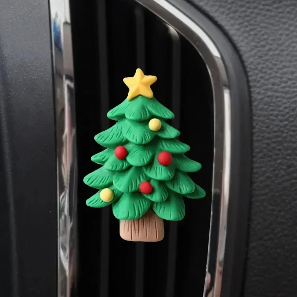 Christmas Scent Clip for Your Car- Santa Claus