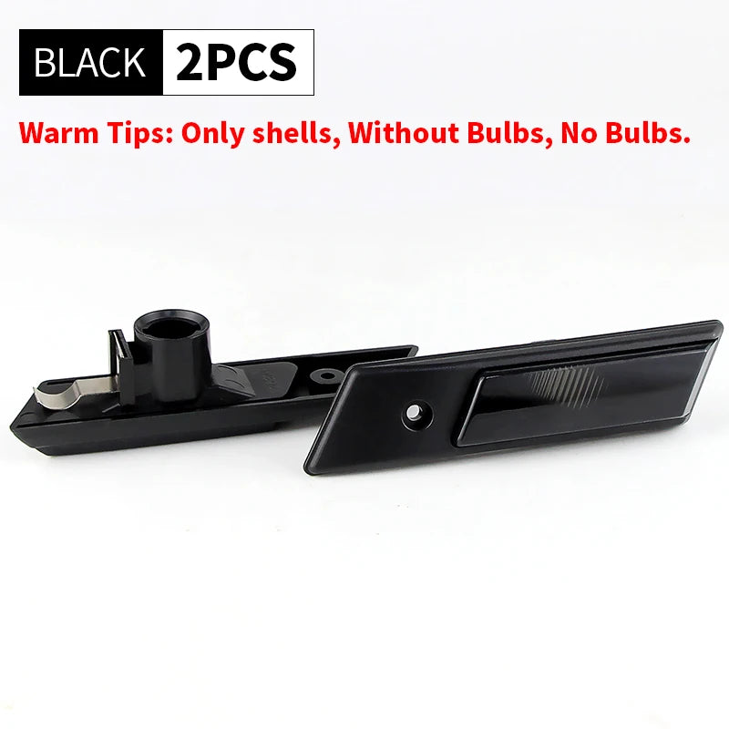 2-Piece ABS Plastic Fender Side Marker Light Covers for BMW 3, 5, 7 Series E36, E34, E32 – OEM