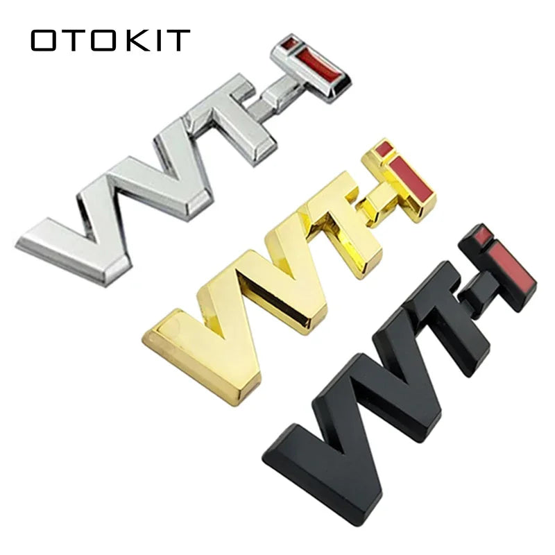 VVTi Metal Alloy Fender Emblem/ Badges for Toyota Models