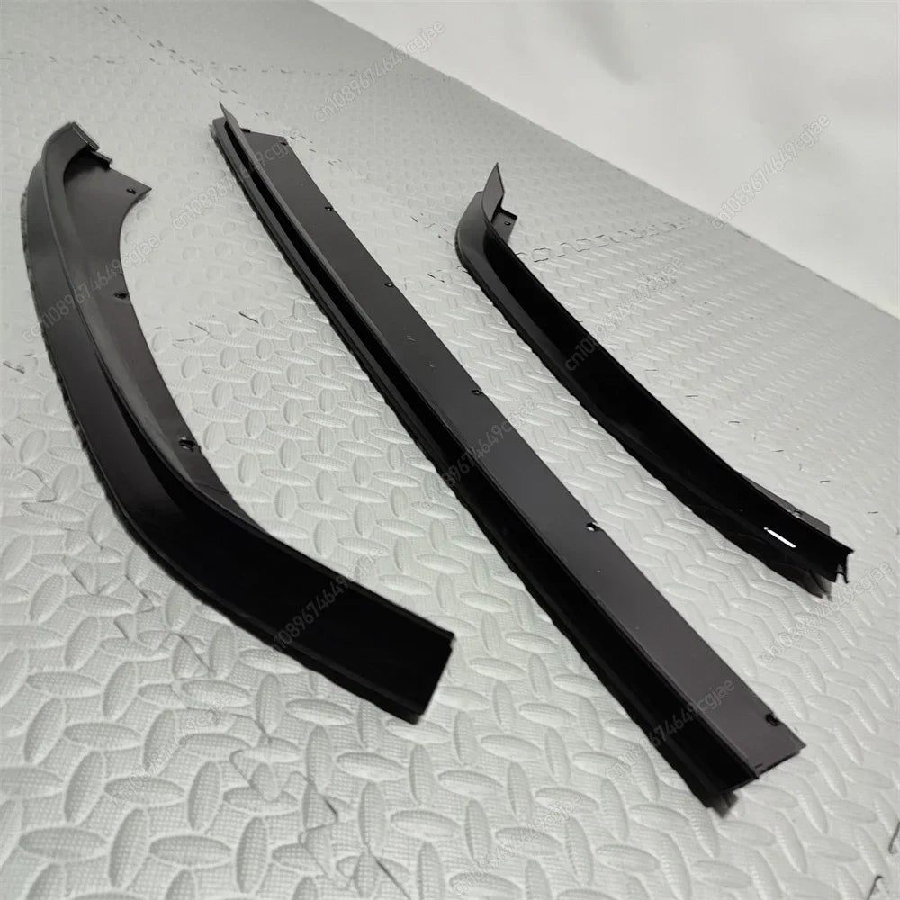 TCR Style Gloss Black Front Bumper Splitter Lip for VW Golf 7.5 GTI