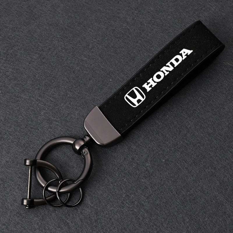 Honda Leather Key Chain