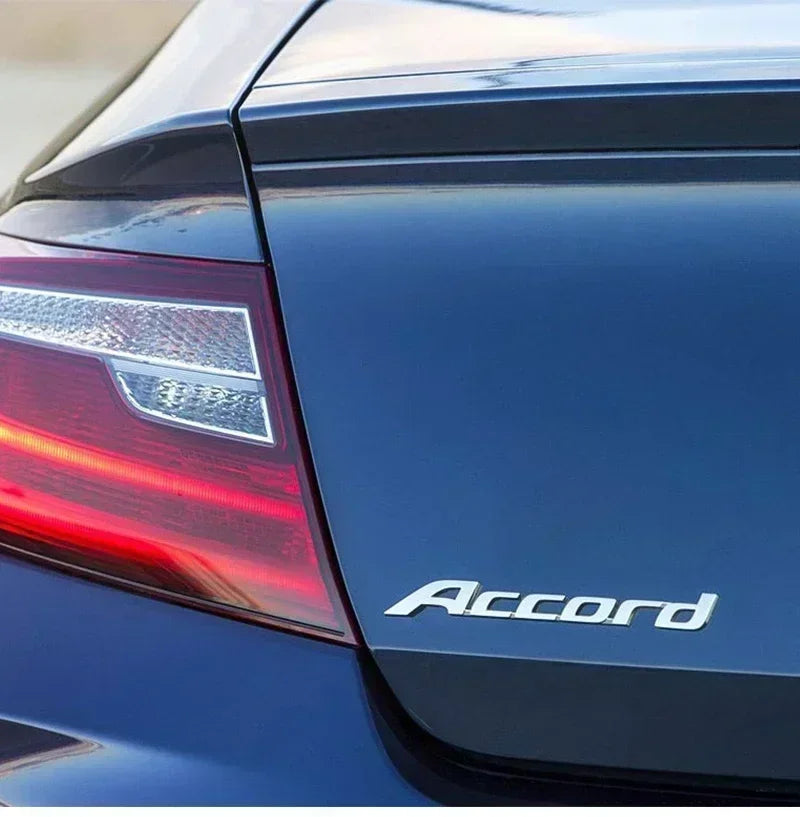 Honda Accord 3D Chrome Letter Badge Emblem