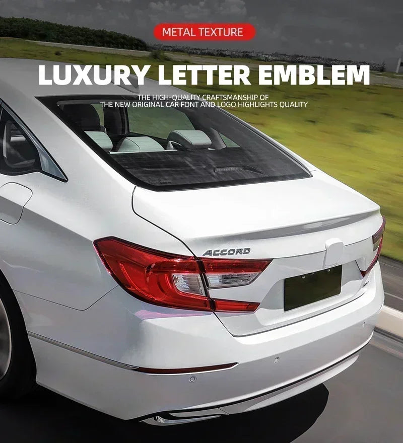 Honda Accord 3D Chrome Letter Badge Emblem
