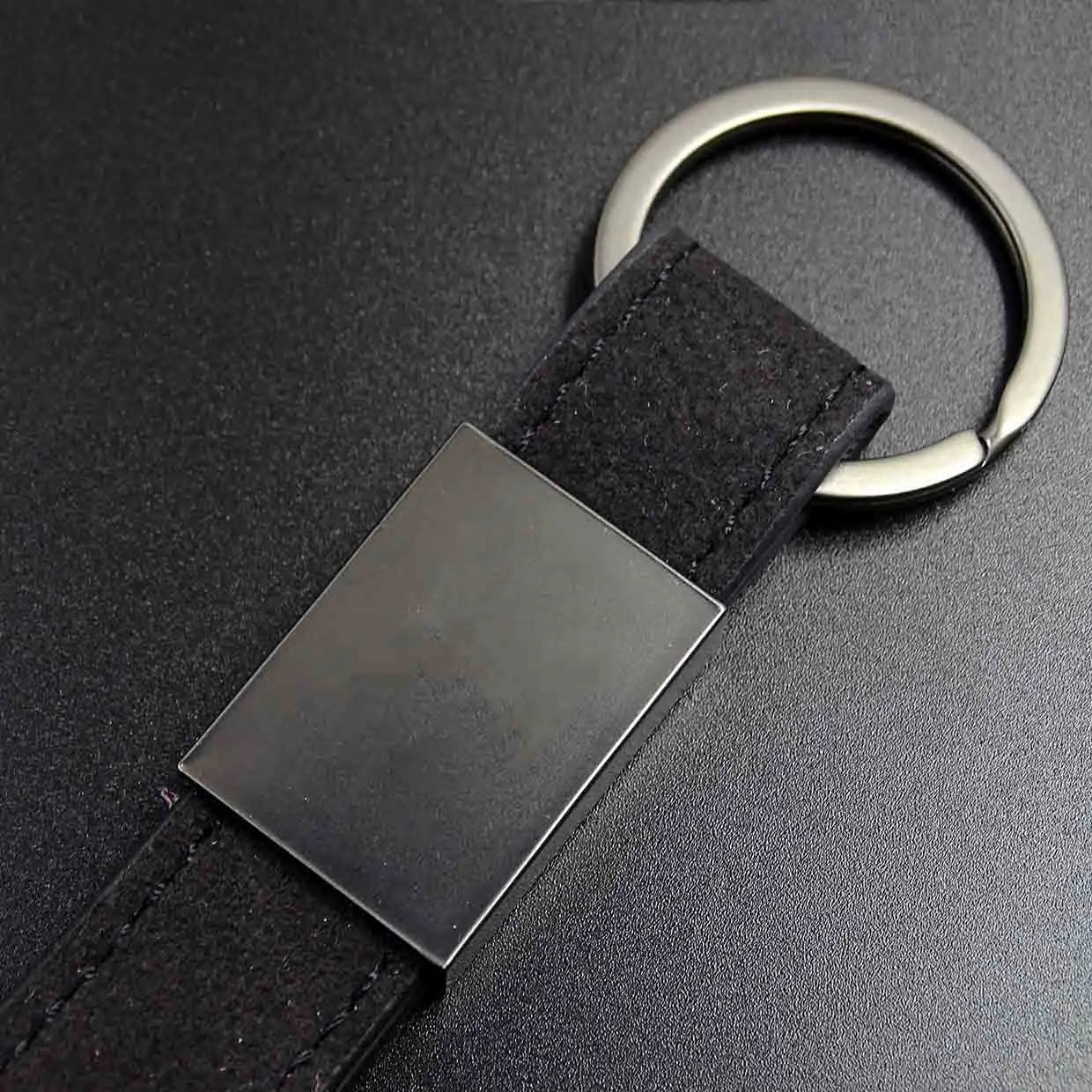 Alcantara Leather Keychain for Nissan Models