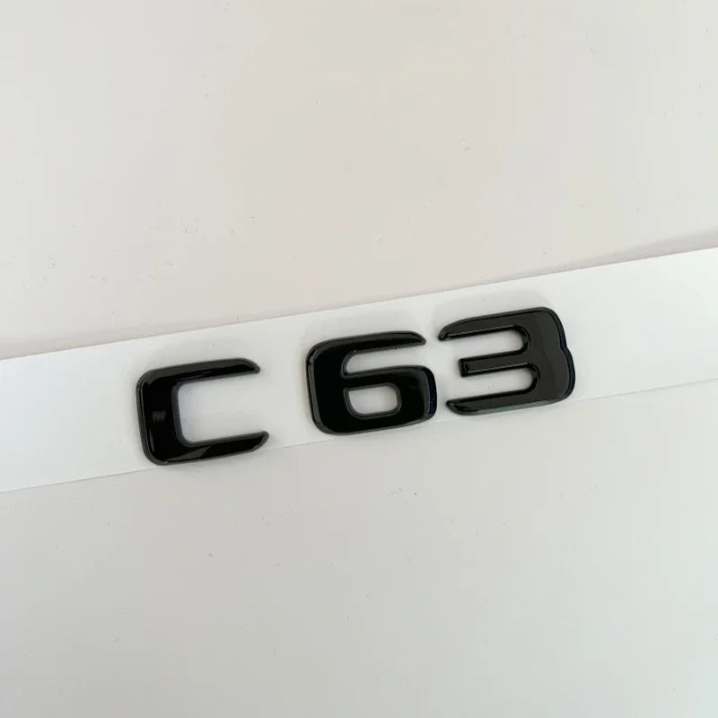 Mercedes-Benz C-Class Trunk Letter Emblems