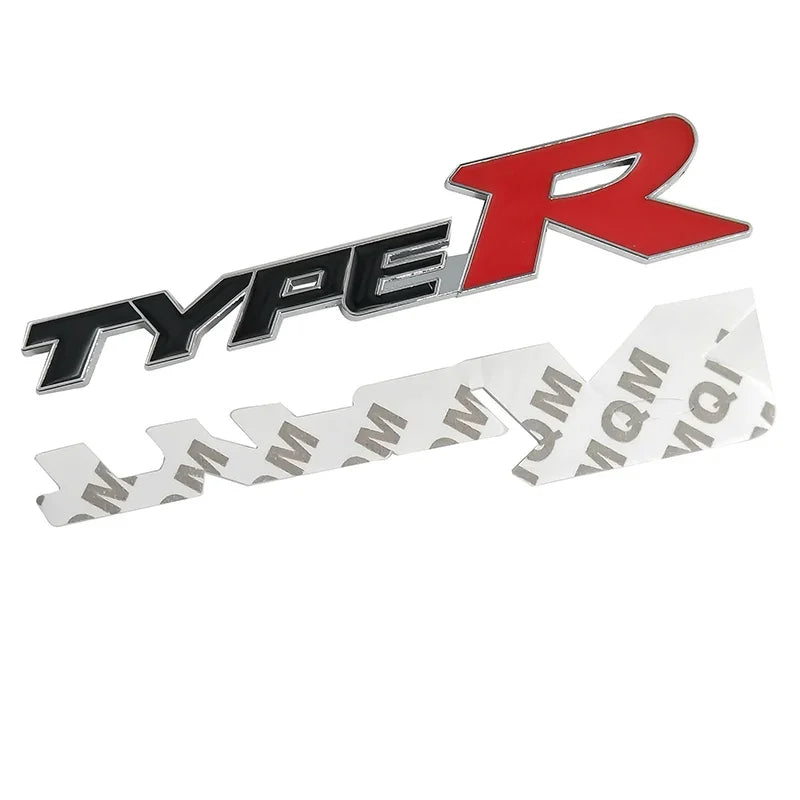 Metal Type R Emblem Badge for Honda