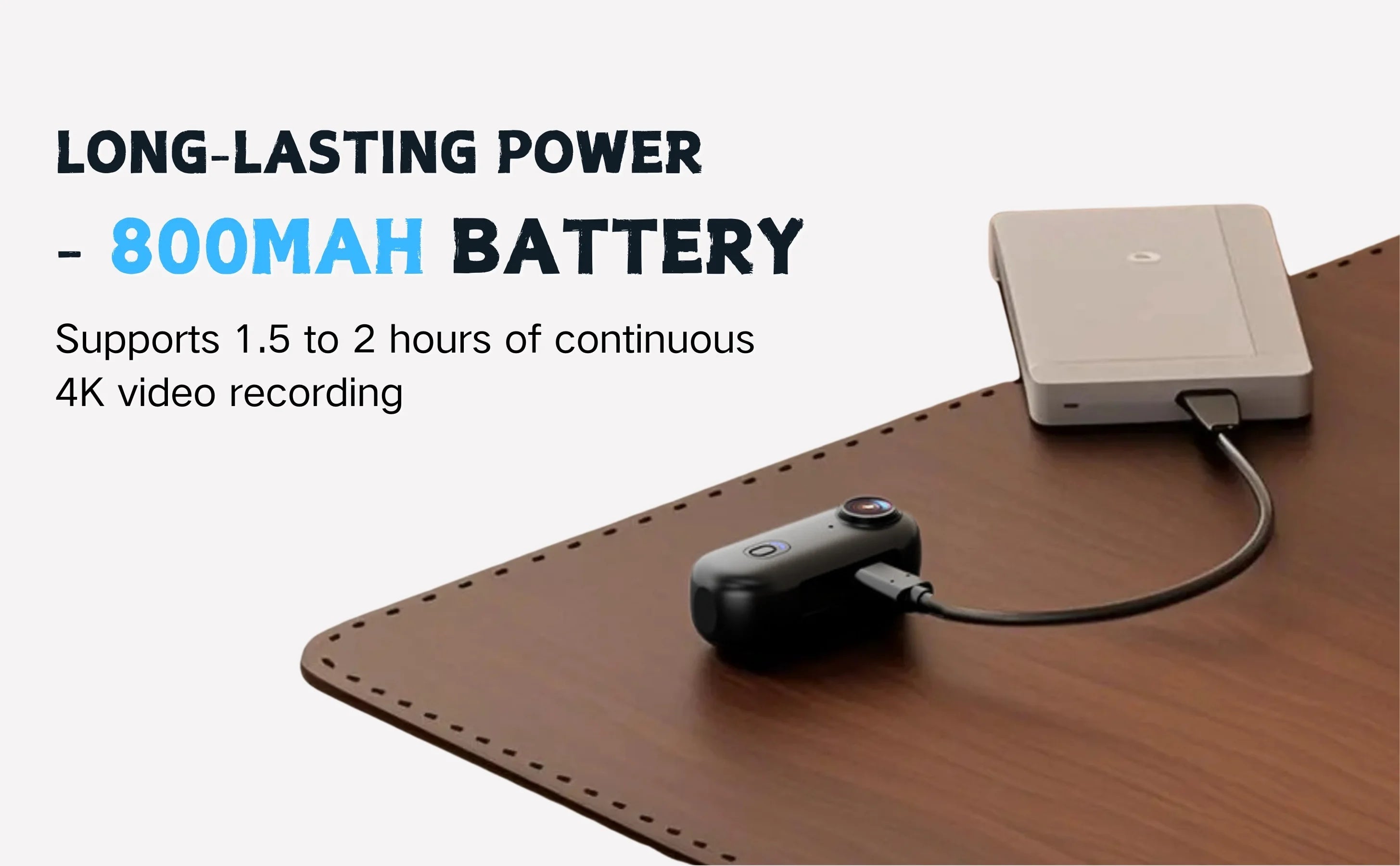 Mini 4K POV Body & Action Camera