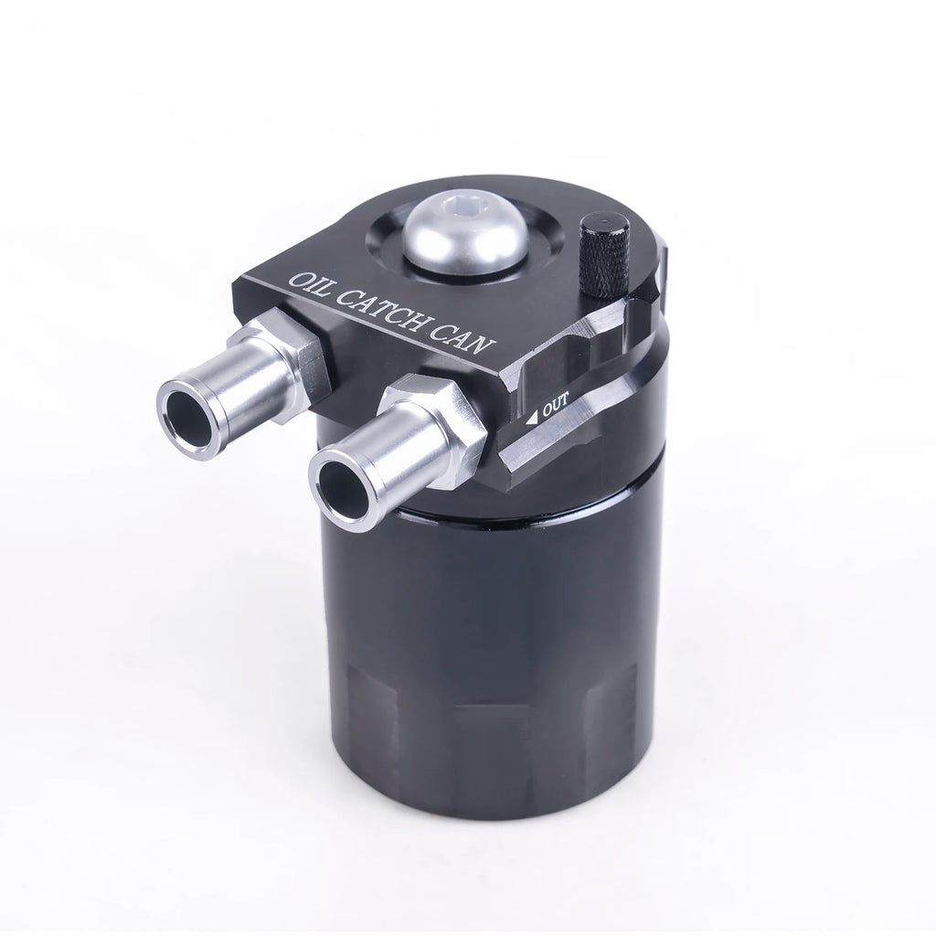 Aluminum Universal Oil Catch Reservoir Breather Can Tank Kit
