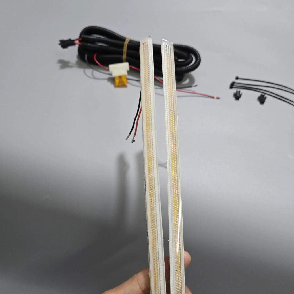 LED Front Bumper Grille Lights DRL for Volkswagen Golf MK7.5 GTI/GTD/R (2017-2020)