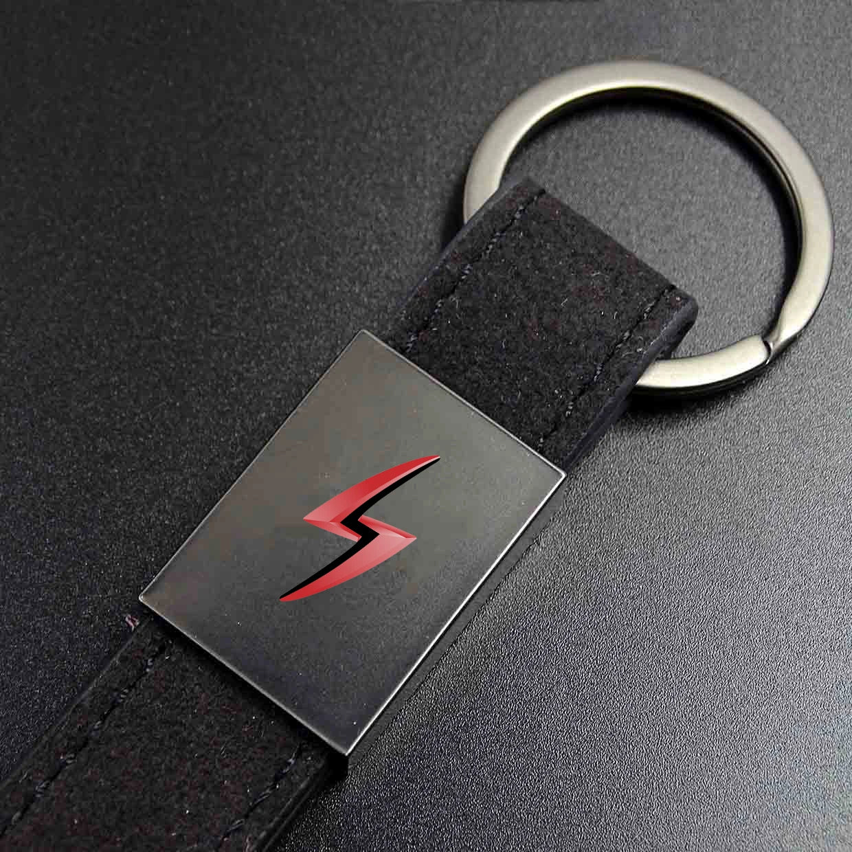 Alcantara Leather Keychain for Nissan Models