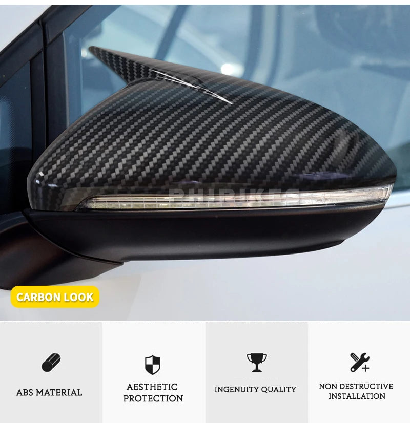 Mirror Cap Covers for VW Golf