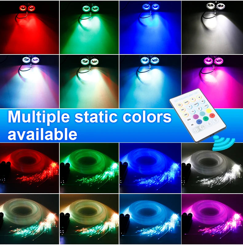 DIY 16W Car Starlight/ Sky Light RGB Interior Kit