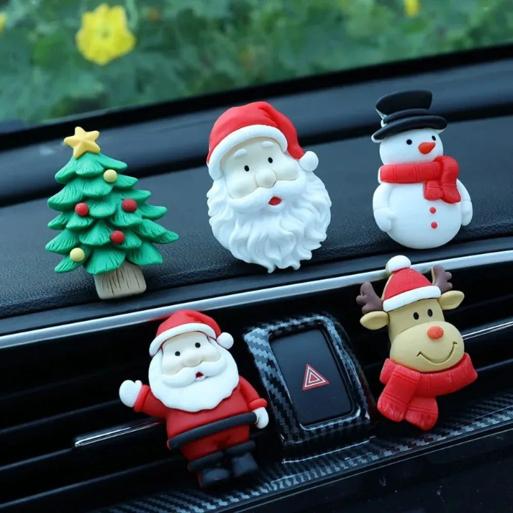 Christmas Scent Clip for Your Car- Santa Claus