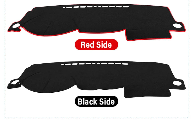 Custom Dashboard Sun Shade Mat for Toyota Corolla (2002-2007) – Non-slip Polyester Cover