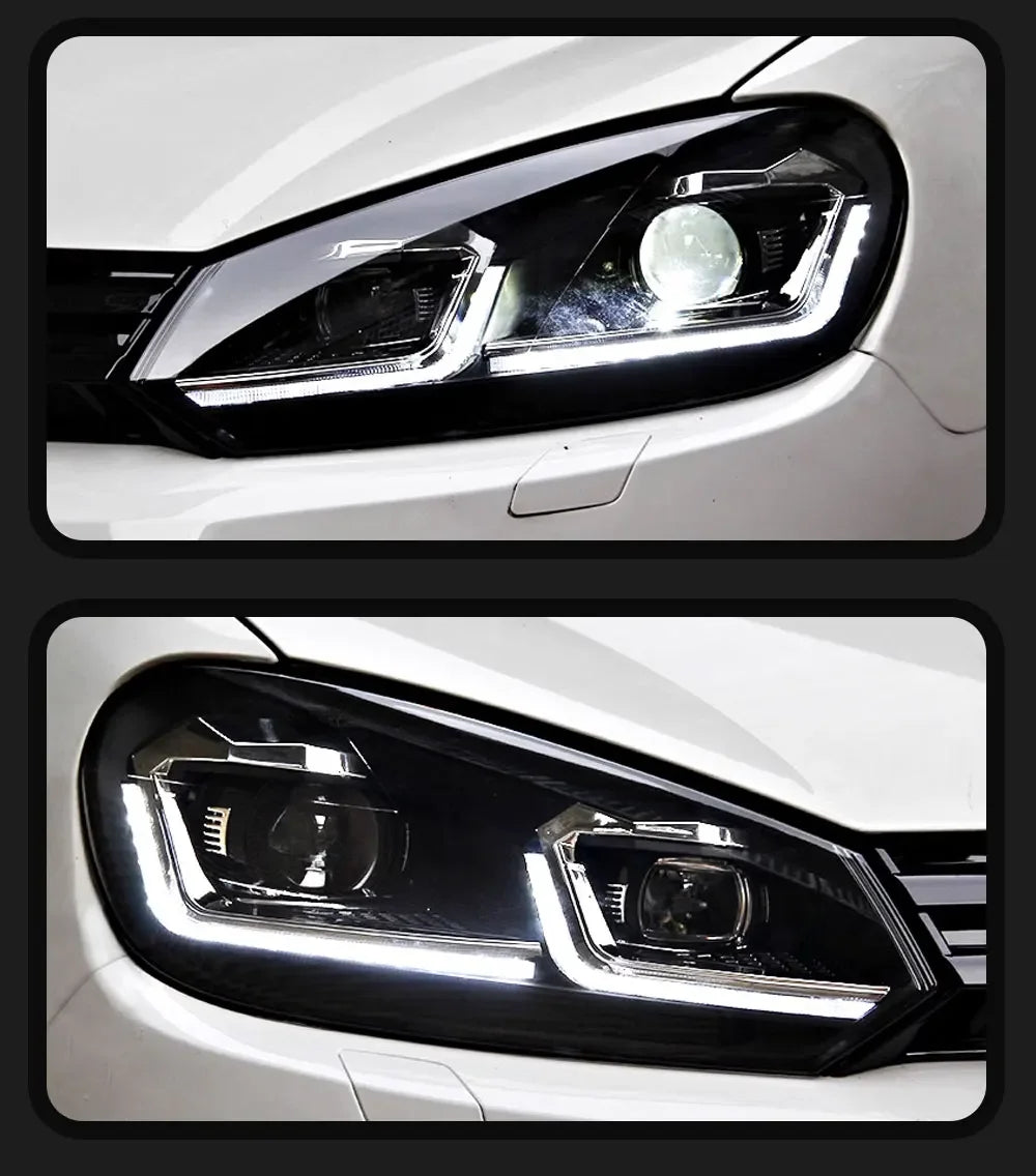LED Headlight Upgrade for Volkswagen Golf MK6