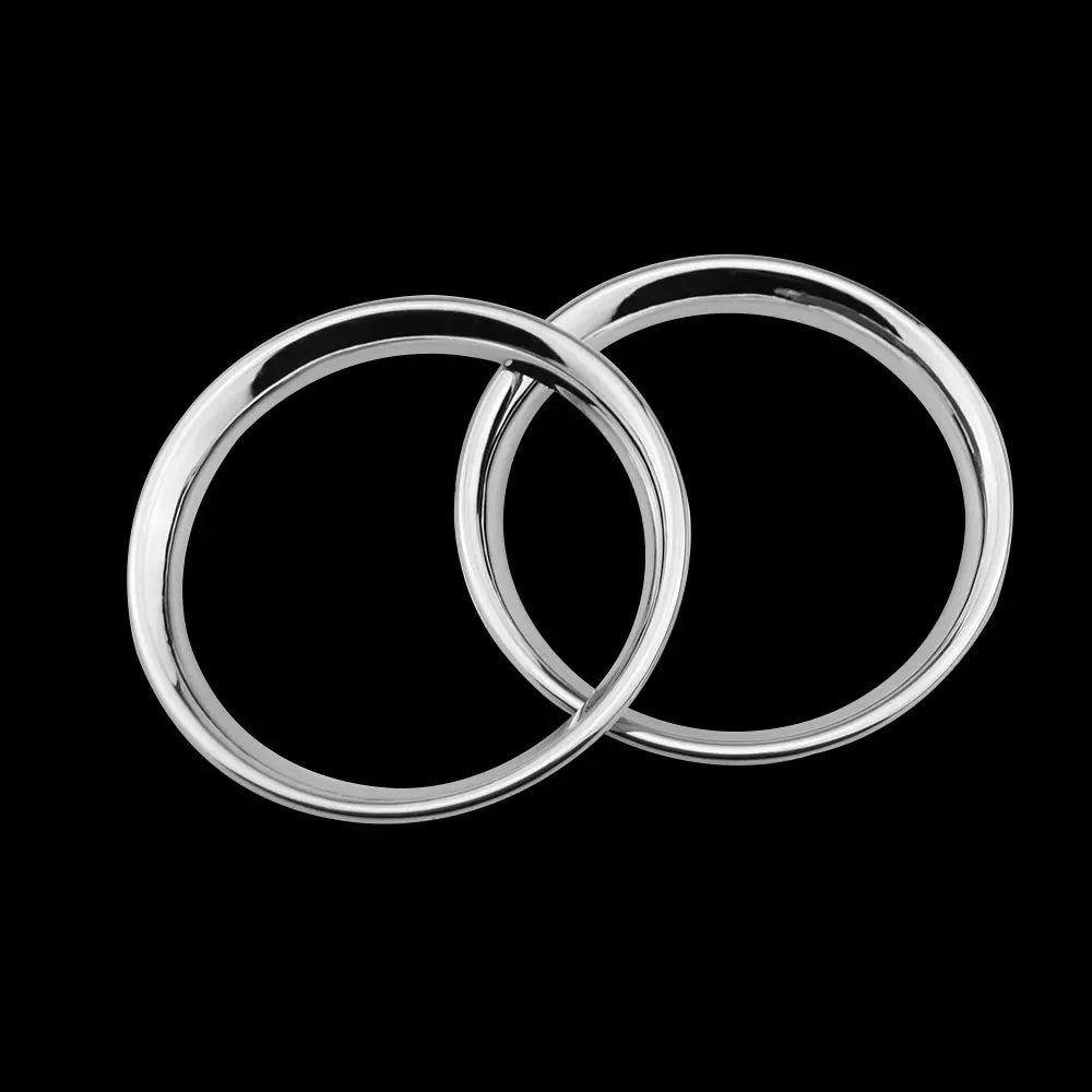 ABS Chrome Air Vent Trim Ring - Nissan Interior