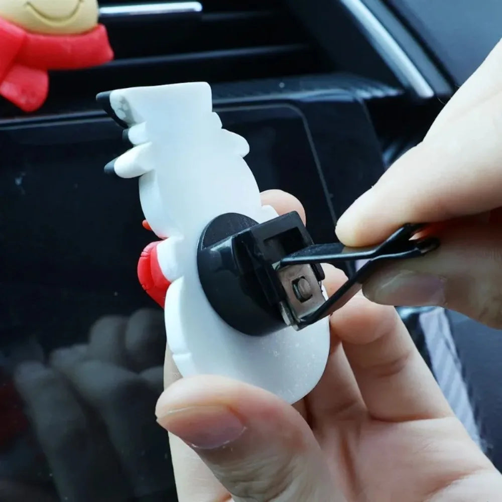 Christmas Scent Clip for Your Car- Santa Claus