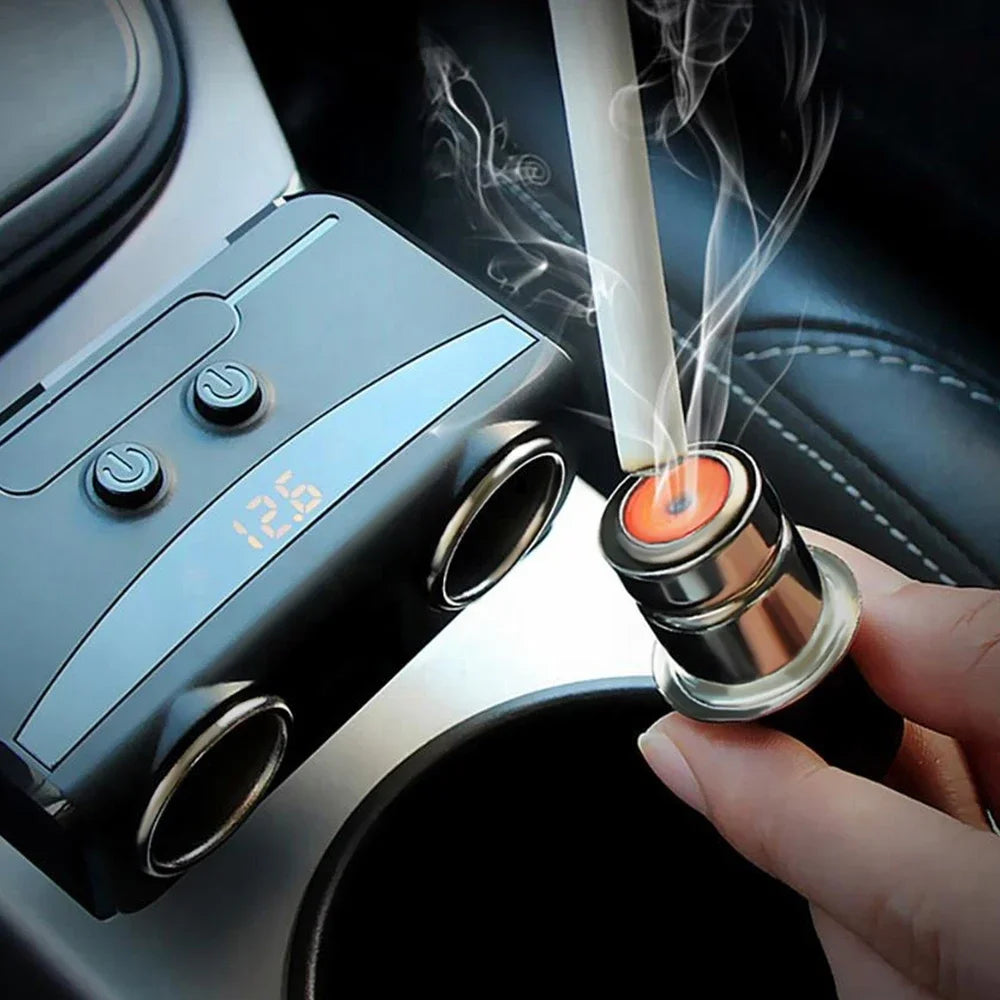 12V Mercedes-Benz Metal Flameless Car Cigarette Lighter