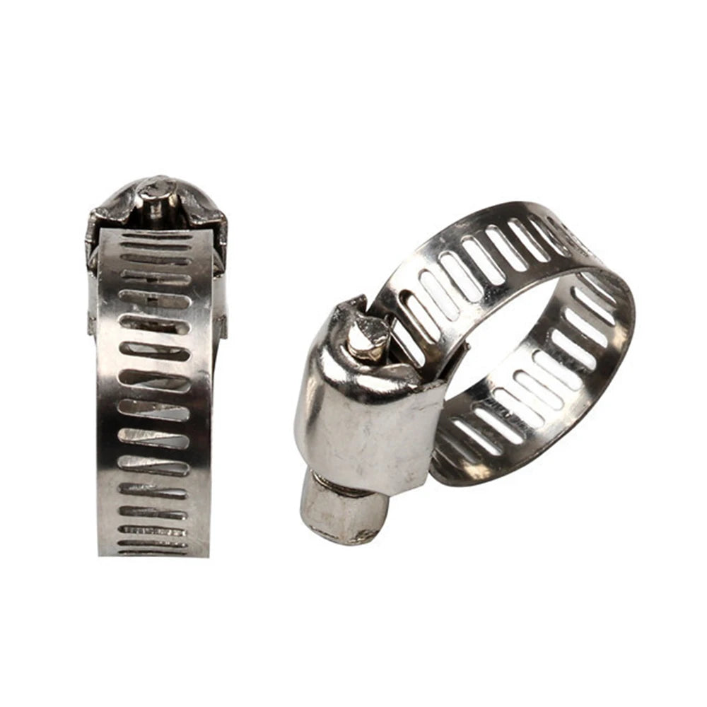 Adjustable Stainless Steel Hose Clamp Set 8-38mm