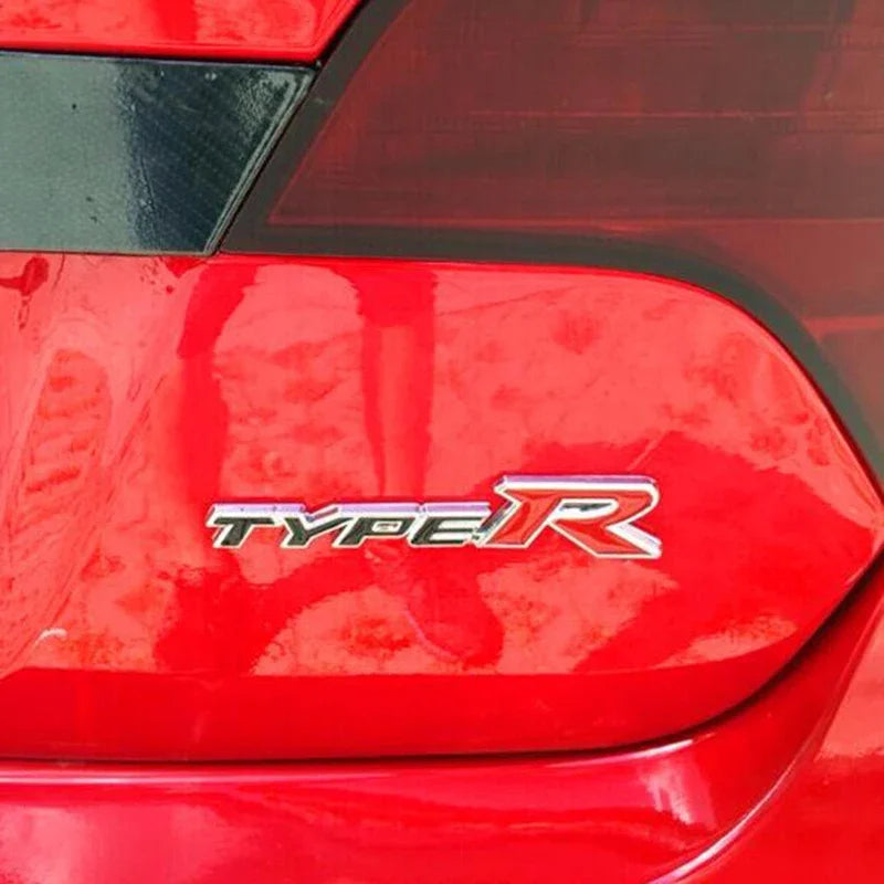 Metal Type R Emblem Badge for Honda