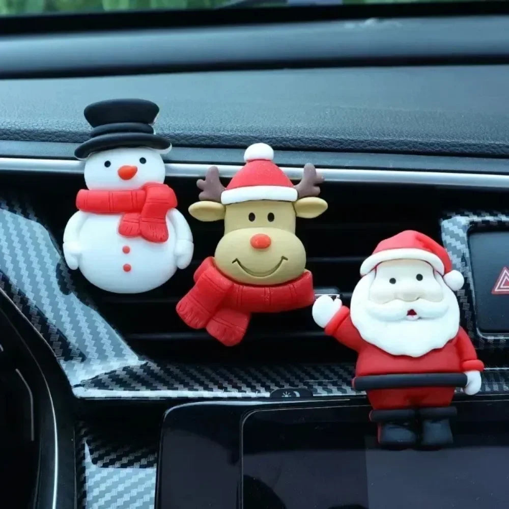 Christmas Scent Clip for Your Car- Santa Claus