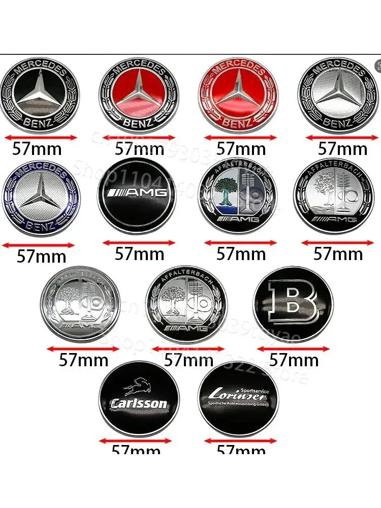 Mercedes-Benz Hood Emblem Badge 57mm